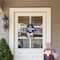 Glitzhome® 15.75" Let Freedom Ring Sign Door Hanger